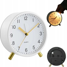 Ébresztőóra Hangtalan Csendes Óra Led-del Ketyegés Nélkül Loft Ajándék