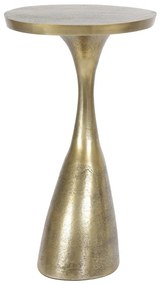 Kerek fém tárolóasztal 33x40 cm Macau - Light &amp; Living