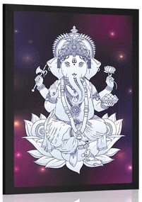 Poszter buddhista Ganesha