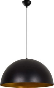 Sivani MR-724 fekete-arany fém függőlámpa, Ø60 cm