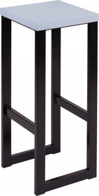 Hoker loft fém fa 76 cm szék, zsámoly