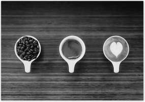 Poszterek 100x70 Fitt leszek Cukormentes kávé