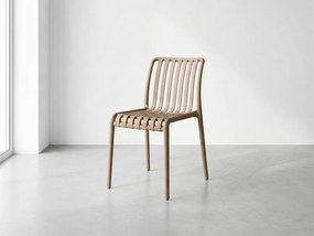 Műanyag szék TREGO, bézs