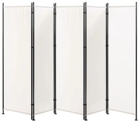 Fehér paraván öt panellel 270 x 170 cm NARNI Beliani