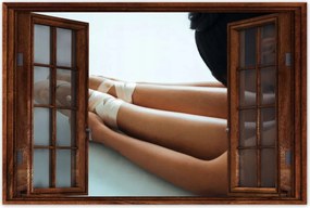 Poszterek 120x80 Balett balerina tánc