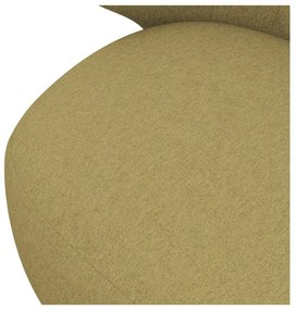 Mustársárga fotel Kama – Makamii