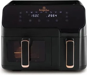 BerlingerHaus Dupla Airfryer (5,5 L + 3,5 L) Black Rose Collection BH/9467