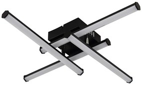 Globo 67342-24 - LED Mennyezeti lámpa KIRINA LED/24W/230V 3000K fekete