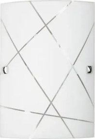 Beltéri fali lámpa e27 60w fehér/mintás phaedra