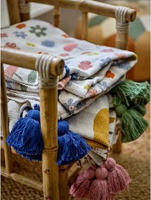 Újrahasznosított pamut gyerek takaró 130x160 cm Cherry – Bloomingville Mini