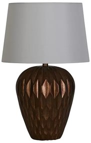 Searchlight EU61420BZ - Asztali lámpa ROSETTA 1xE27/60W/230V