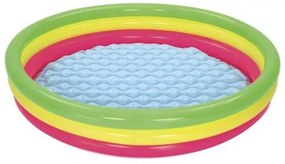 Inflatable rainbow pool 152cm Bestway 51103