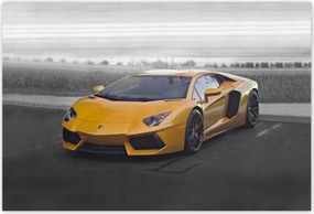 Poszterek 155x105 Narancssárga autó