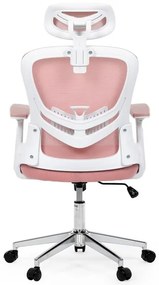 Irodai forgószék hintamechanikával, rózsaszín kárpittal. KA-K2031 PINK