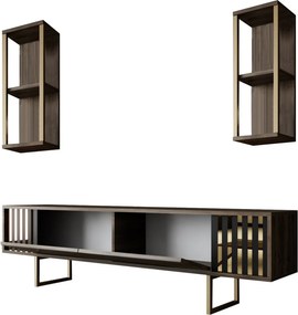 Gold Line - Walnut, Black