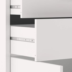 Fehér moduláris polcrendszer elem 84x105 cm Prima – Tvilum