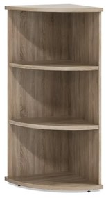 Impress közepes sarokszekrény 37 x 37 x 119,6 cm, sonoma tölgy