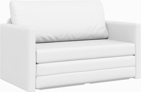 vidaXL Kanapéágy 110cm Fehér Mübőr