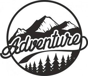 Fából készült falikép természet motívummal - ADVENTURE