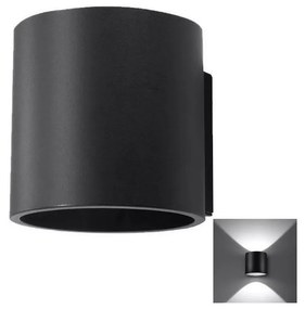 Sollux Fali lámpa ORBIS 1 1xG9/40W/230V fekete SLX0020