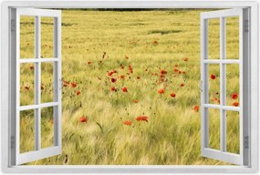 Poszterek 120x80 Pipacsok a mezőn