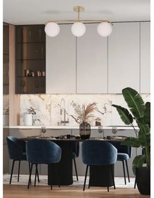 Csillár rúdon AMADEO 3xE14/40W/230V réz