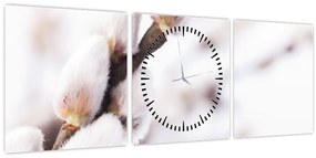 Kép - Macska (órával) (90x30 cm)