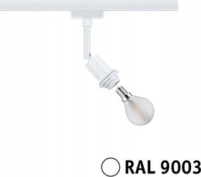 Paulmann URail spotlámpa DecoSystems Basic E14 max. 20W fehér Ral 9003 230V