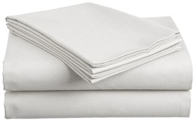 LUX fehér pamut lepedő 140x240 cm