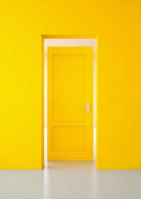 Poszter 59,4x84,1cm Bejárat kijárat nélkül