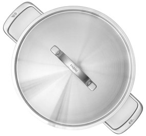 Rozsdamentes acél serpenyő fedővel ø 28 cm tegame Lucca 3.0 – FABINI