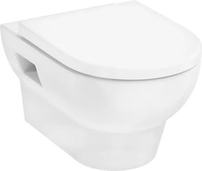 Hansgrohe GladeLake S wc soft close ülőkével felakasztható fehér fényes felülettel 60309450