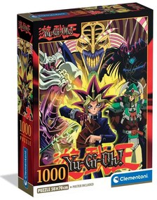 Yu-Gi-Oh! Mystic 1000 db-os Compact puzzle Clementoni