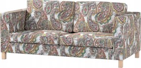 Karlanda kinyitható kanapé huzat, rövid, Ikea, narancssárga