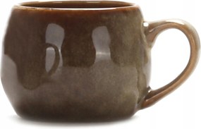 Nova chubby kerámia bögre 230 ml, barna, fényes