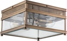 Elstead Lighting Holborn HOLBORN-F-DB Süllyesztett mennyezeti lámpa 2x60 W/E27 ip44
