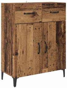 Széf fiókkal Régi fa 34 x 69,5 x 90 cm Faanyag
