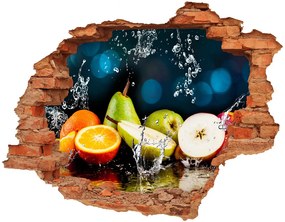 Lyuk 3d fali matrica Gyümölcs és víz nd-c-126510526