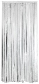 Fekete-ezüstszínű termo függöny ajtóra 90x200 cm – Maximex