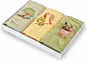 EMI Oliva mintás gofri nyomatú konyharuha