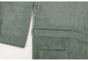 Zöld pamut fürdőköpeny S/M - Foutastic