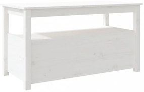 fehér tömör fenyőfa dohányzóasztal 102 x 49 x 55 cm