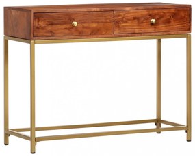 tömör akácfa tálalóasztal 100 x 35 x 76 cm