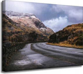 Vászonkép Természet Út a hegyeken át 40x30 cm