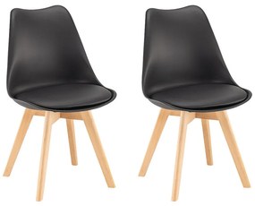 Silla étkezőszék 2 db fekete színben