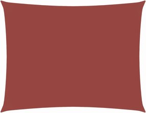 vidaXL négyszögletes, terrakotta oxford szövet napvitorla 4 x 6 m