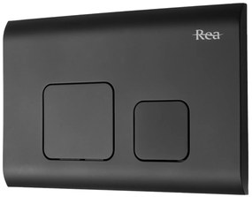WC öblítő gomb F Black Mat