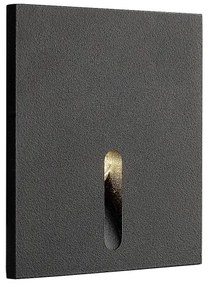 Rabalux 71171 - LED Lépcsőmegvilágító BOVEN LED/3W/230V fekete