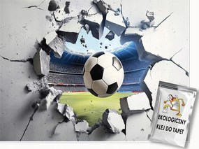 Fotótapéta Ifjúsági Gyerekeknek Labda 3D Sport Tapéta Flizelina 200x140