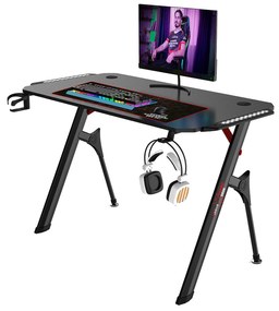 xDrive Toprak RGB LED gamer asztal
